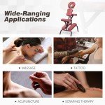 Portable Full Body Massage Chair with Carrying Case