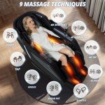 HealthRelife 4D Zero Gravity Massage Chair with Heat