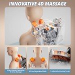 HealthRelife 4D Zero Gravity Massage Chair with Heat