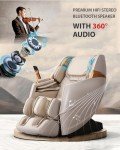 MeitFith 4D Zero Gravity Massage Chair - Beige