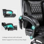 Ergonomic Reclining Massage Office Chair with Heat