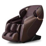 Zero Gravity Shiatsu Massage Chair with Heat - Brown