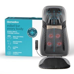 Homedics Shiatsu Back Massager with Heat and Controller