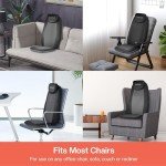 CuPiLo Shiatsu Heat Massage Chair Pad