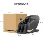 Real Relax 2024 Full Body Zero Gravity Massage Chair