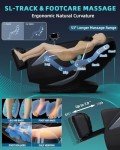 Zero Gravity Full Body Massage Chair with AI Control