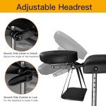 Portable Adjustable Massage Table - 24" Wide Black