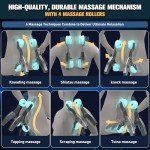 Beige Full Body Shiatsu Massage Chair with Heat