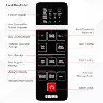 CLORIS 3D Shiatsu Neck and Back Massager