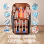 4D Full Body Massage Chair with Voice Control