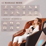 4D Full Body Massage Chair with Voice Control