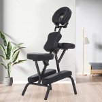 Dkelincs Portable Folding Massage Chair - Black