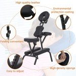Dkelincs Portable Folding Massage Chair - Black