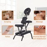 Dkelincs Portable Folding Massage Chair - Black