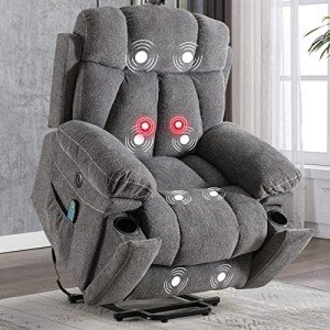 CANMOV Large Massage Recliner Chair with Heat