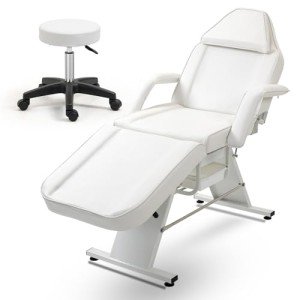 Adjustable Facial Bed Tattoo Chair with Trays