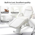 Adjustable Facial Bed Tattoo Chair with Trays