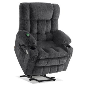 MCombo Dual Motor Lift Recliner with Massage & Heat