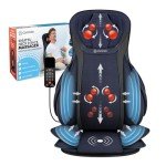 COMFIER Shiatsu Back Massager with Heat & Tapping