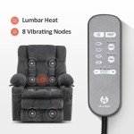 MCombo Dual Motor Lift Recliner with Massage & Heat