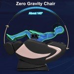 Zero Gravity Shiatsu Massage Chair with Heat & Bluetooth