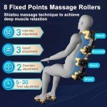 Zero Gravity Shiatsu Massage Chair with Heat & Bluetooth