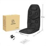 Comfier Heated Massage Seat Cushion with Vibration