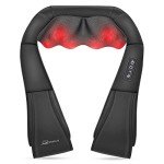 Snailax Shiatsu Neck and Shoulder Massager with Heat