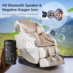 MYNTA Full Body Massage Chair with Heat & Stretching