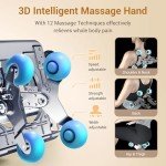 MYNTA Full Body Massage Chair with Heat & Stretching