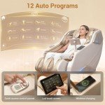 MYNTA Full Body Massage Chair with Heat & Stretching