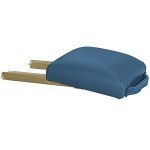 Earthlite Wooden Folding Stool in Mystic Blue