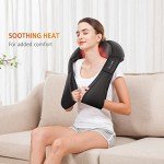 Snailax Shiatsu Neck and Shoulder Massager with Heat