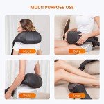 Snailax Shiatsu Neck and Shoulder Massager with Heat