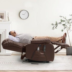 Dual Motor Power Lift Recliner Chair with Massage