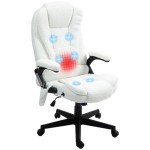 Vibrating Massage Office Chair with Heat and Recline