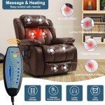 Dual Motor Power Lift Recliner Chair with Massage