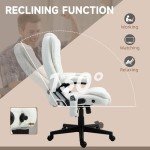 Vibrating Massage Office Chair with Heat and Recline