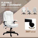Vibrating Massage Office Chair with Heat and Recline