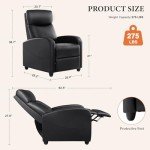 Adjustable Massage Recliner Chair for Adults