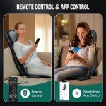 Snailax Shiatsu Neck and Back Massage Pad