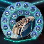HealthRelife 4D Full Body Massage Chair - Blue