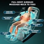 HealthRelife 4D Full Body Massage Chair - Blue