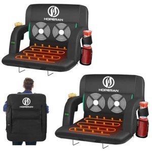 Heated Massage Stadium Seats with Back Support