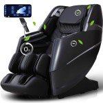 MeitFith 4D Zero Gravity Massage Chair Black