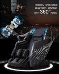 MeitFith 4D Zero Gravity Massage Chair Black