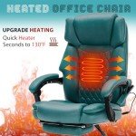 Ergonomic Massage Office Chair with Foot Rest