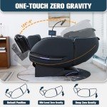 Zero Gravity Shiatsu Massage Chair with 12 Modes