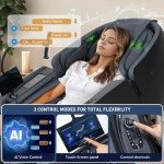 Zero Gravity Shiatsu Massage Chair with 12 Modes