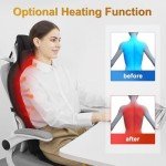 Portable Back Massager with Heat and Vibration
